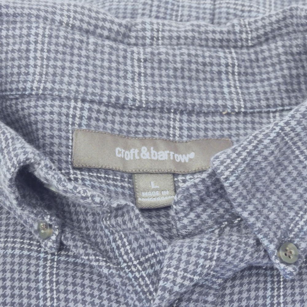 Mens blue flannel